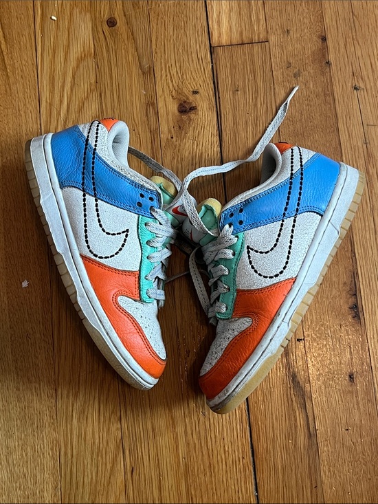 Nike Other - Nike dunk Kids Low-Top Sneakers in multicolored youth 3.5Y